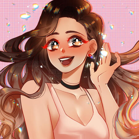 C#15 Colored Sketch Bust Up